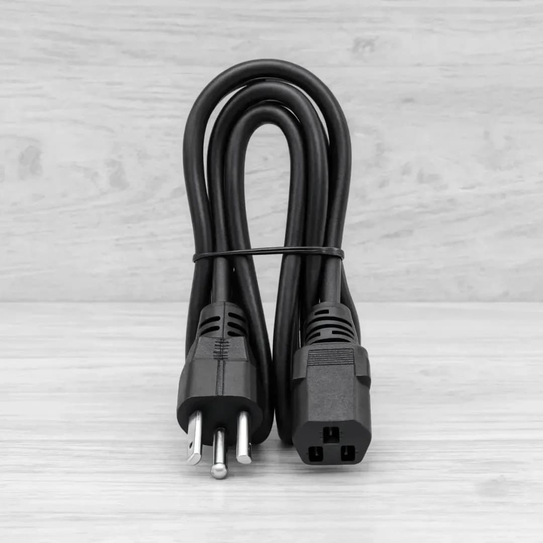 Extensión de corriente AC para computadora, 3 pines