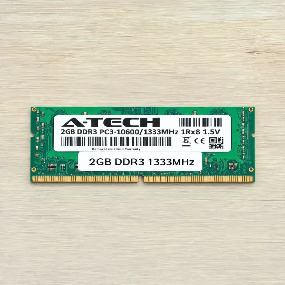 Memoria RAM de Laptop DDR3, 2gb, 1333Mhz Refurbished
