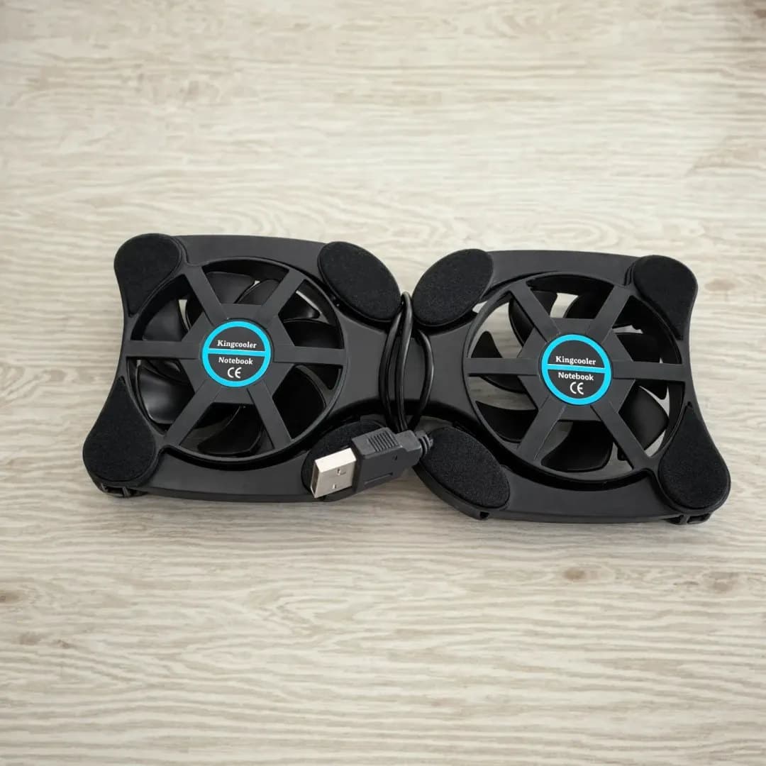 Fan cooler disipador p/disco duro, 2 fan