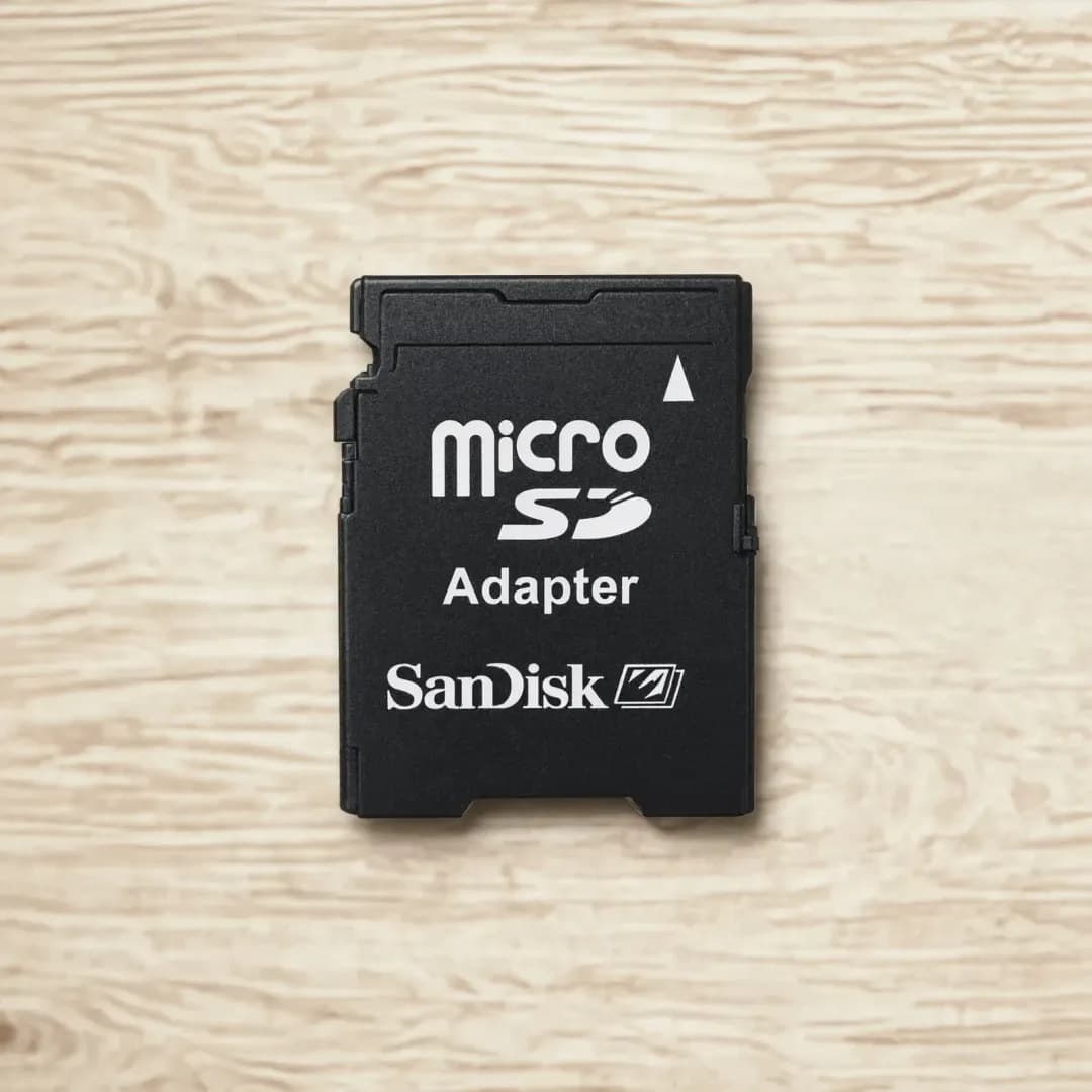 Adaptador MiniSD a MicroSD (lector mem)