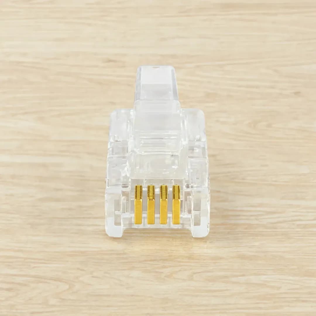 Conector RJ11 generico, 4 pines