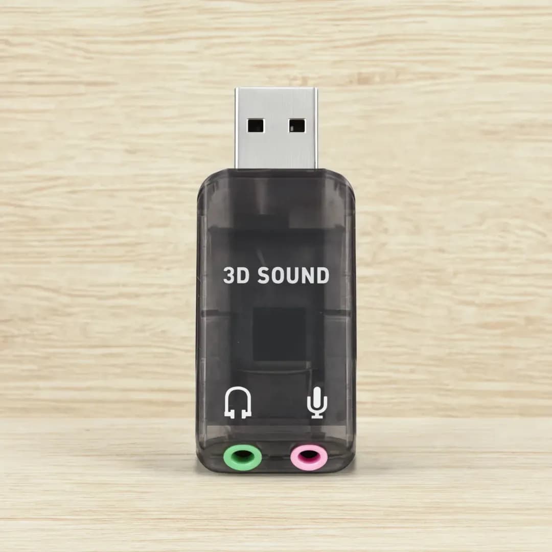 Tarjeta de Sonido USB, 5.1. Audifono/Microfono DJ