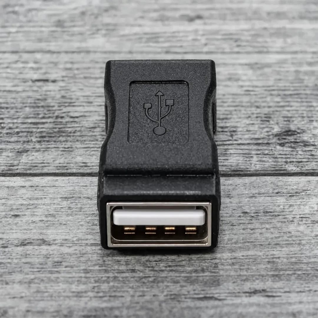Unión hembra/hembra para USB