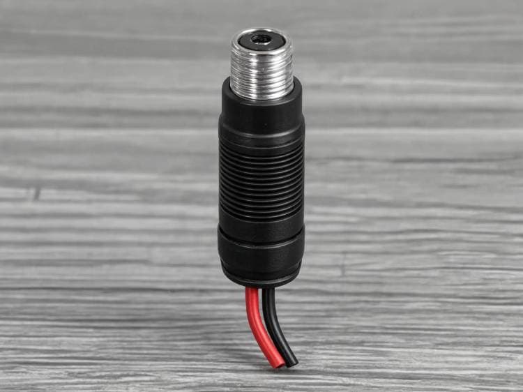 Conector de corriente 2.1mm p/cámara hembra