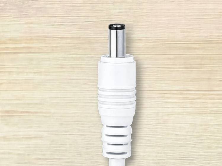 Conector de corriente 2.1mm p/cámara macho